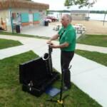 Getting ready for a the concert