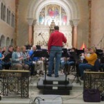 Dress rehearsal for the Holy Hill Christmas concert